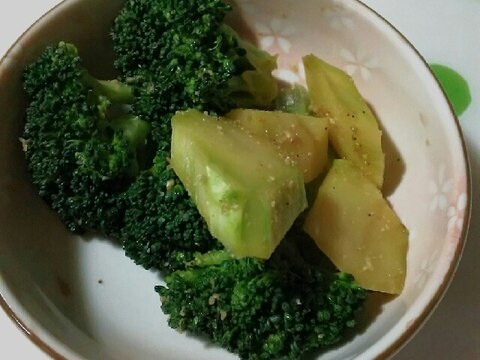 子供の好きな味 ブロッコリーのごま和え レシピ 作り方 By 京ちゃん母 楽天レシピ